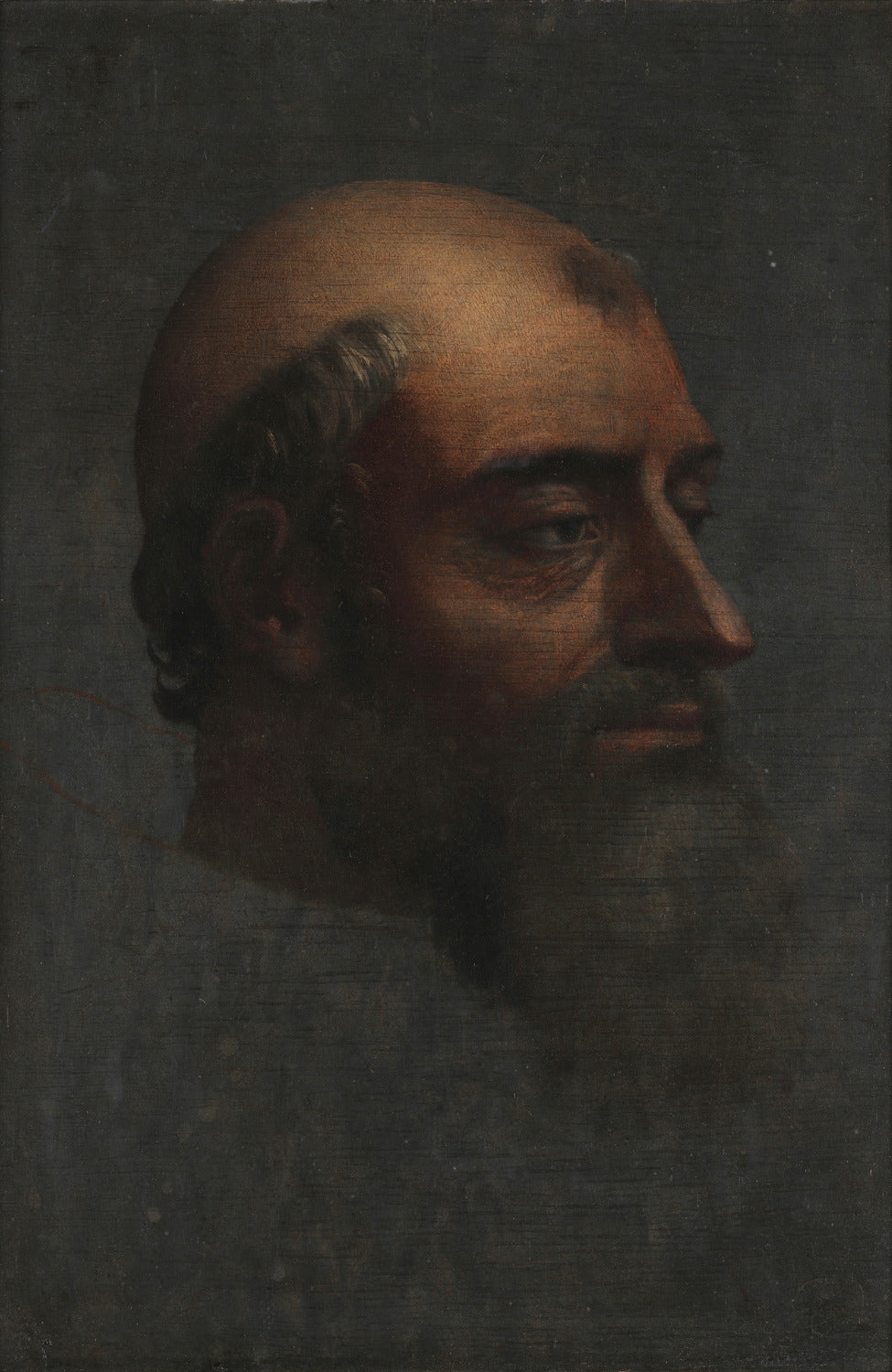 Portrait de Clément VII avec barbe - Sebastiano del Piombo image 1 copie de tableau peinte à la main