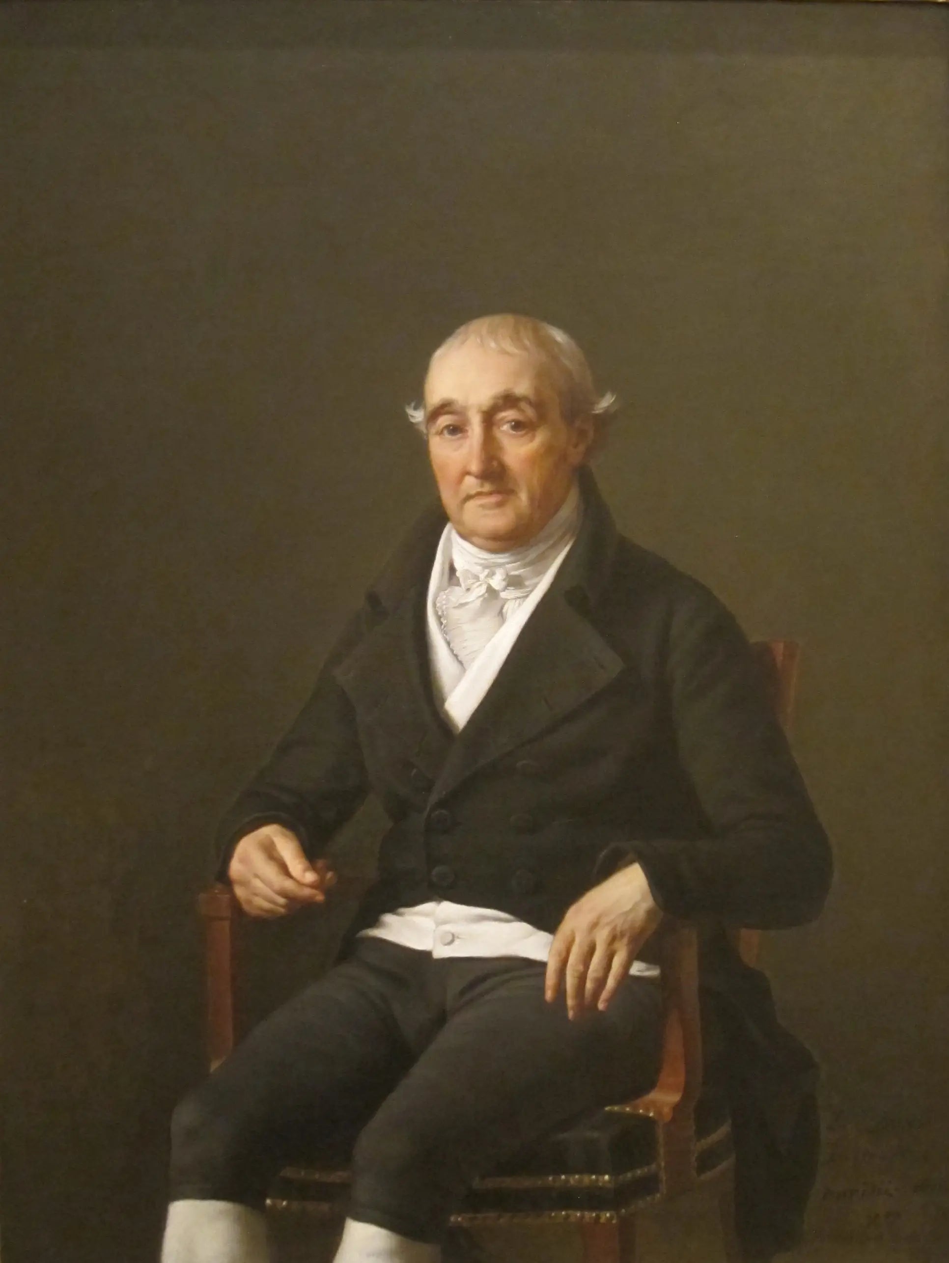 Reproduction du tableau « Portrait de Cooper Penrose - Jacques-Louis David » par Alpha Reproduction en peinture à l’huile