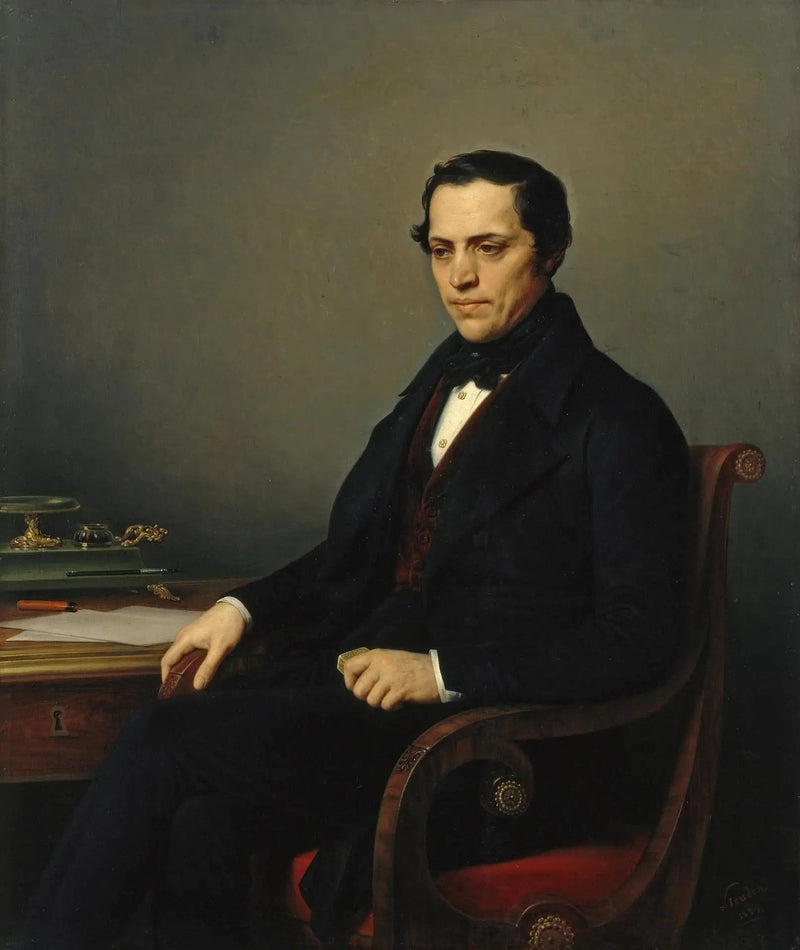 ภาพเหมือนของ D.E. Benardaki - Charles de Steuben