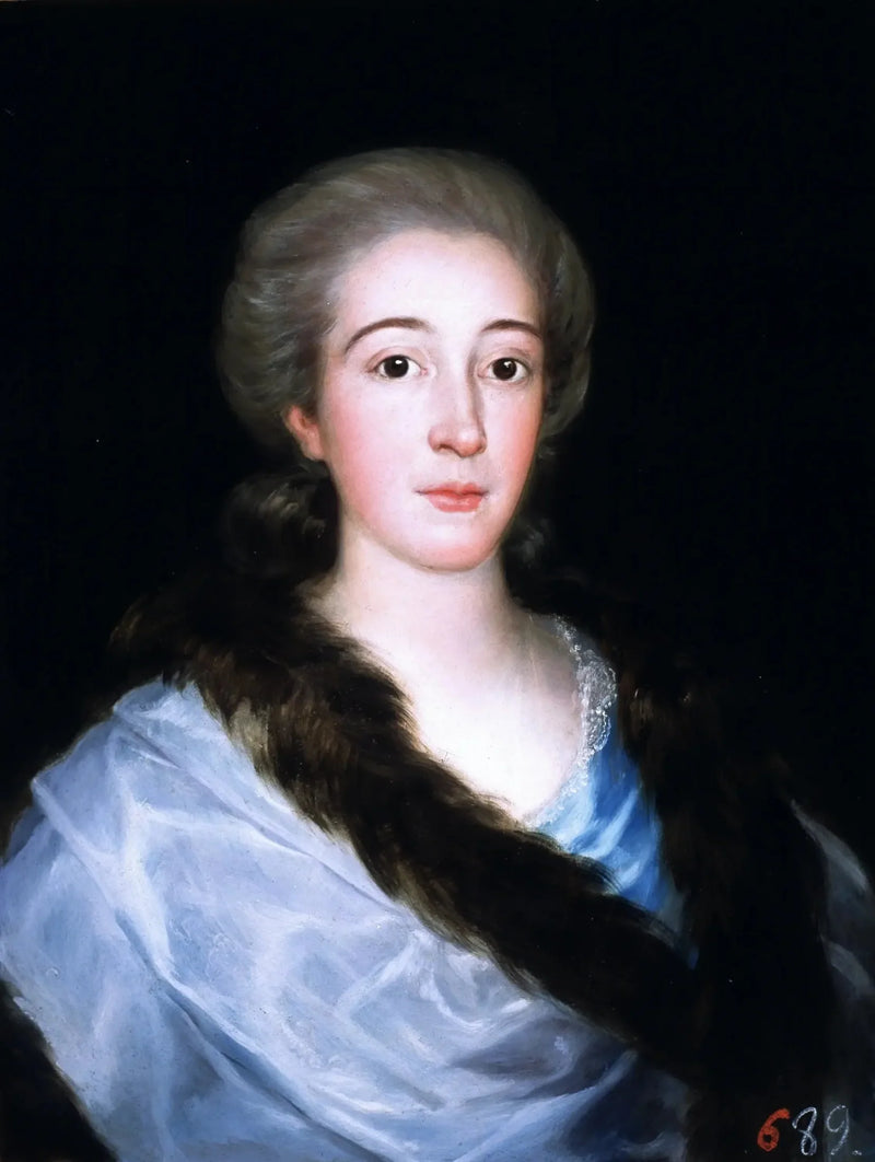 โปร์เทรตของโดนญ่า มาเรีย เทเรซา เดอ วัลลาบริกา ย์ โรซาส (1759-1820) - ฟรานซิสโก เดอ โกยา