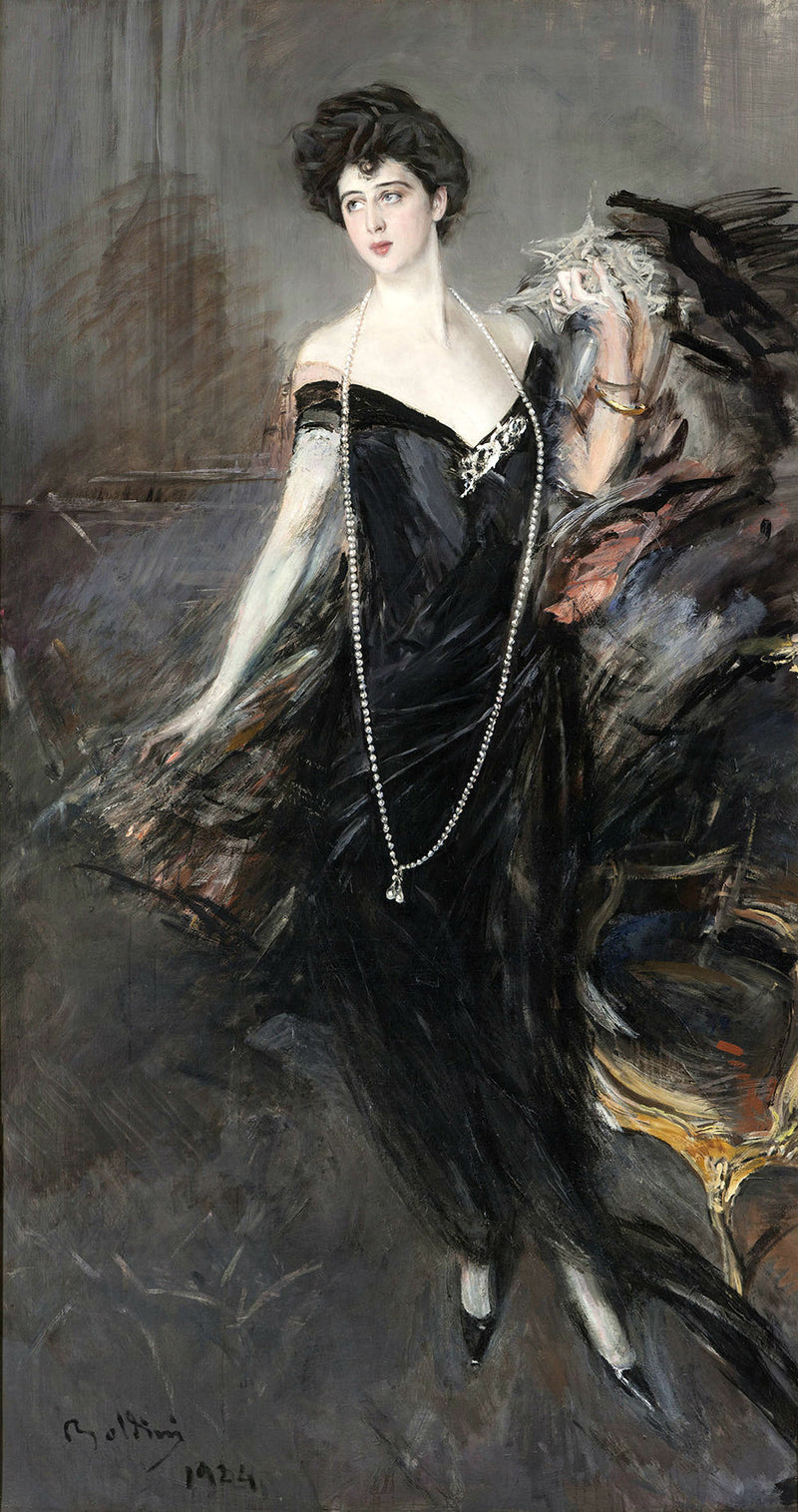 ภาพเหมือนของ Donna Franca Florio - Giovanni Boldini