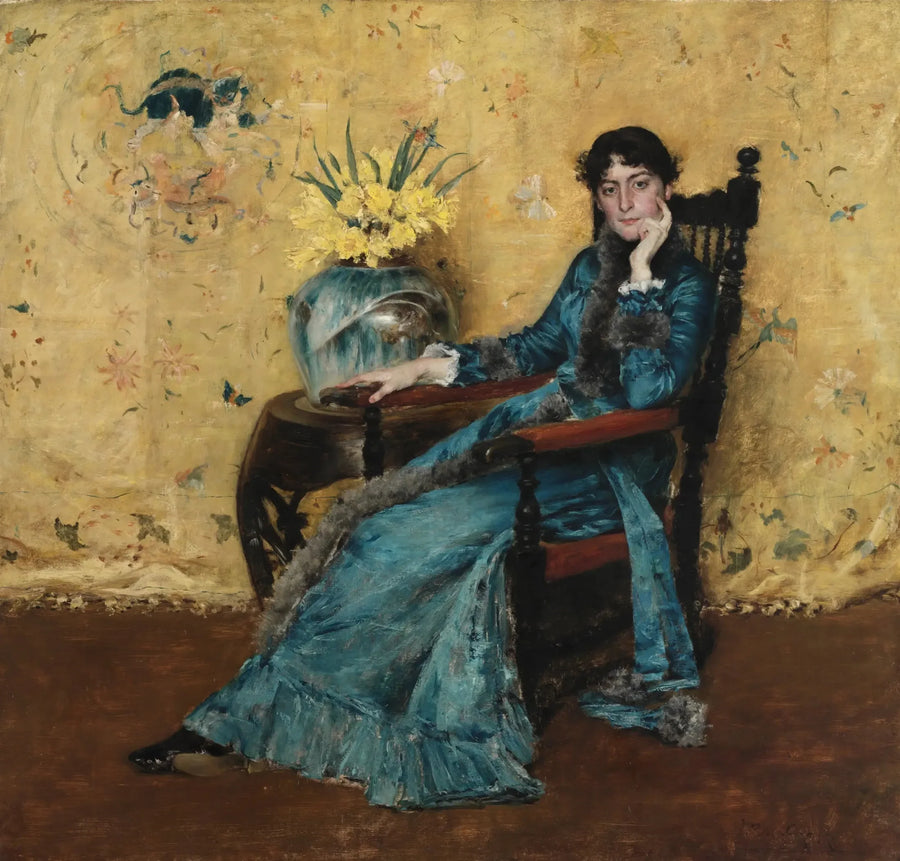 ภาพเหมือนของ Dora Wheeler - William Merritt Chase