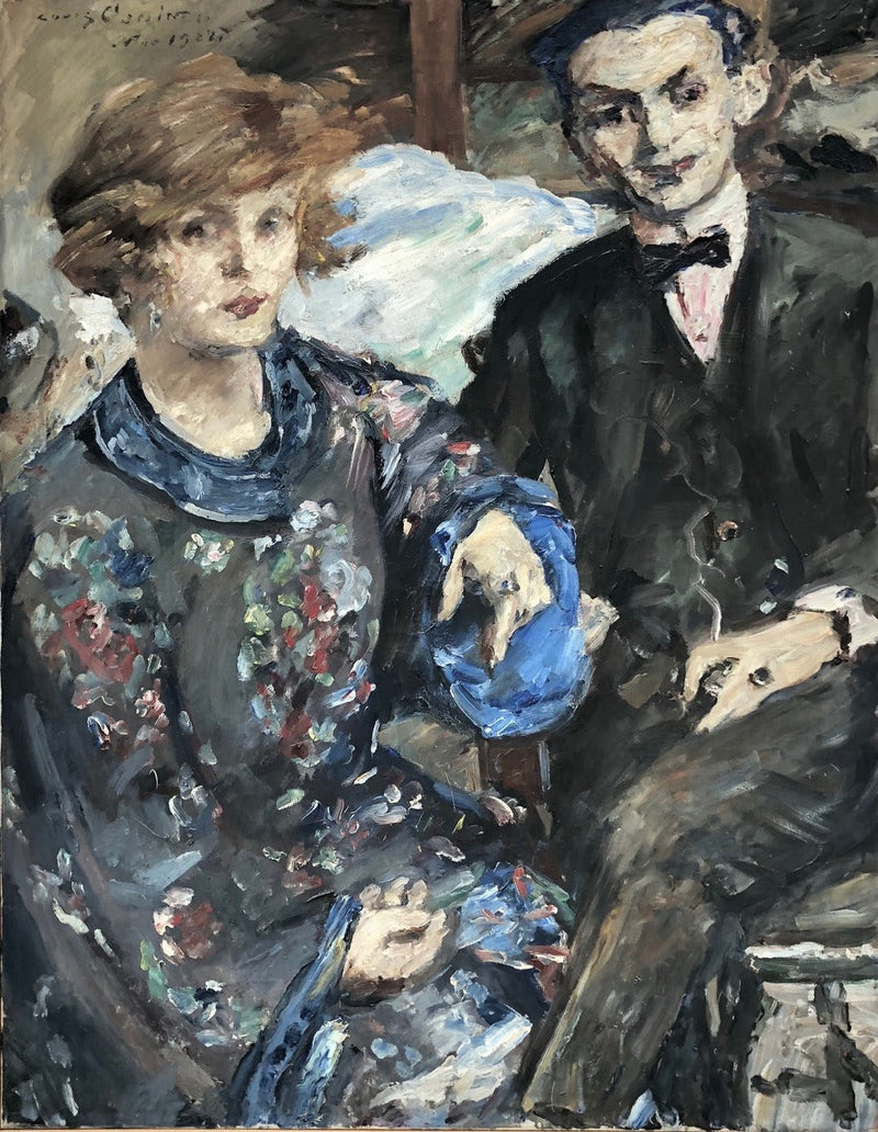 Portrait de Erich Goeritz et sa femme - Lovis Corinth
