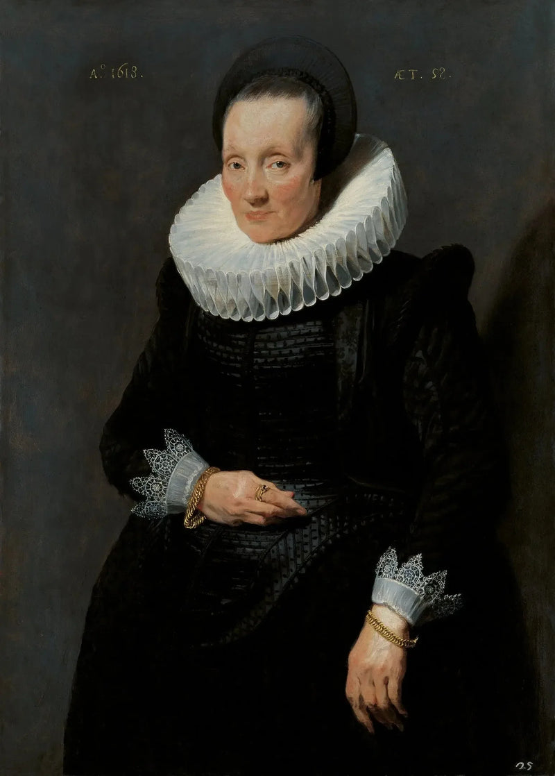 ภาพเหมือนหญิงสาว, 1618 - อองตวน แวน ไดค์