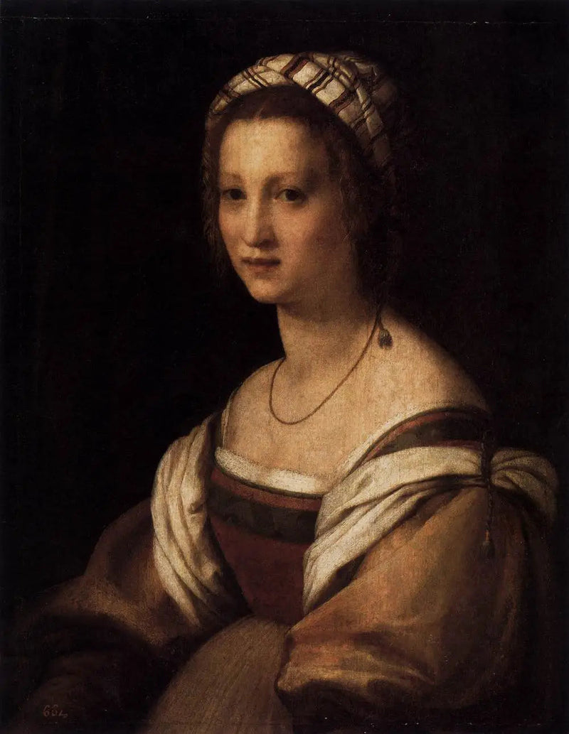 ภาพเหมือนหญิงสาว - Andrea del Sarto