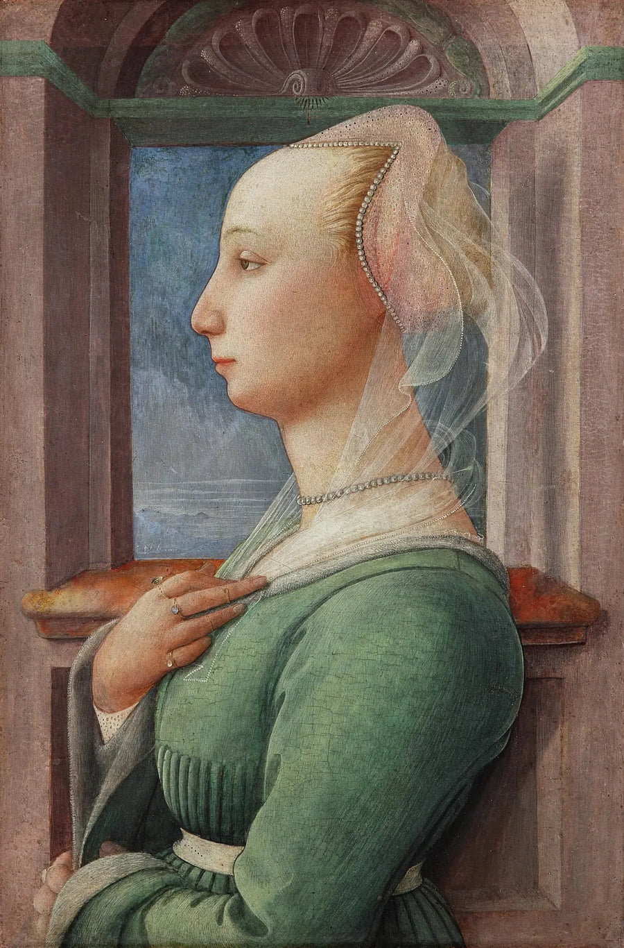 ภาพเหมือนหญิงสาว - Fra Filippo Lippi