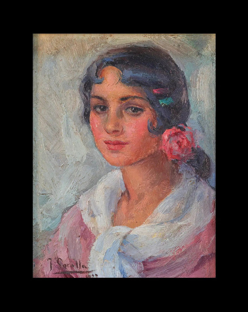 ภาพเหมือนของผู้หญิง - Joaquín Sorolla
