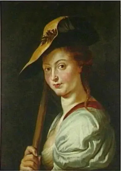 Portrait de femme, peut-être Suzanna Fourment (1599-1628), 1612-1615 - Peter Paul Rubens image 1 copie de tableau peinte à la main