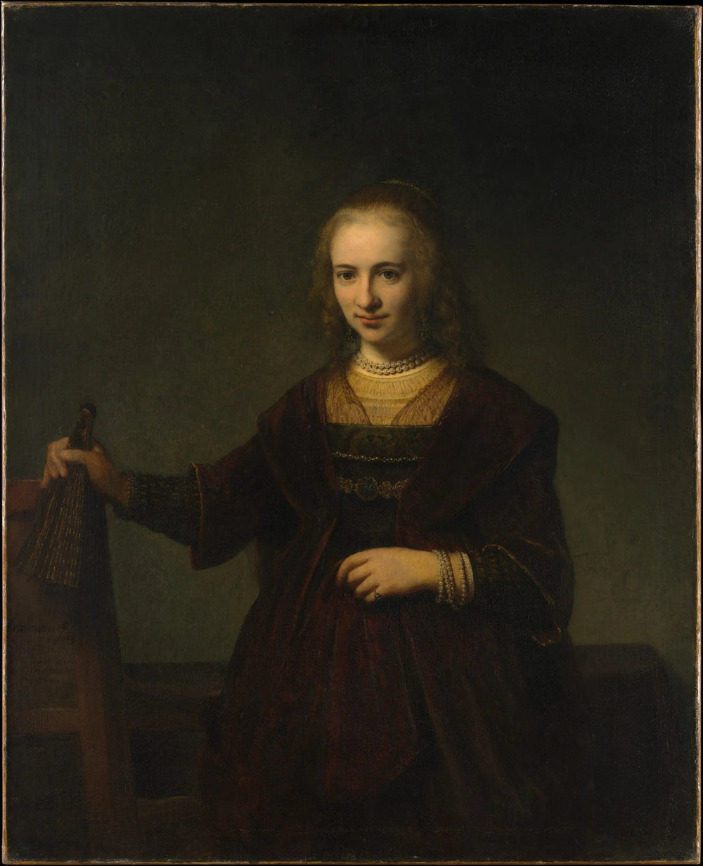 Portrait de femme - Rembrandt image 1 reproduction d’œuvre d’art à l’huile