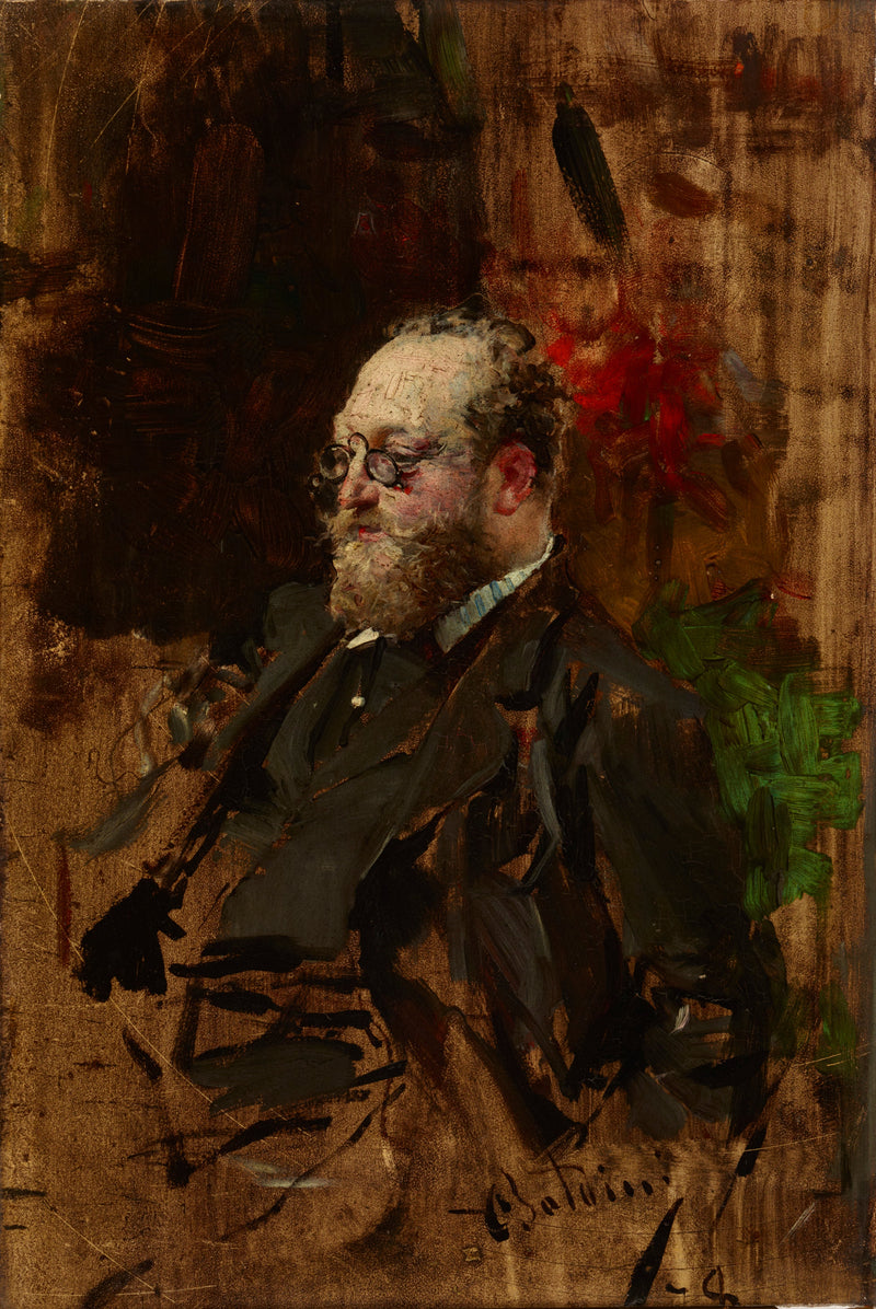 ภาพเหมือนของ Ferdynand Bryndza (1837-1891) - Giovanni Boldini