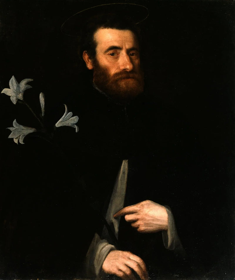 ภาพเหมือนของ Fra Lorenzo da Bergamo - Lorenzo Lotto