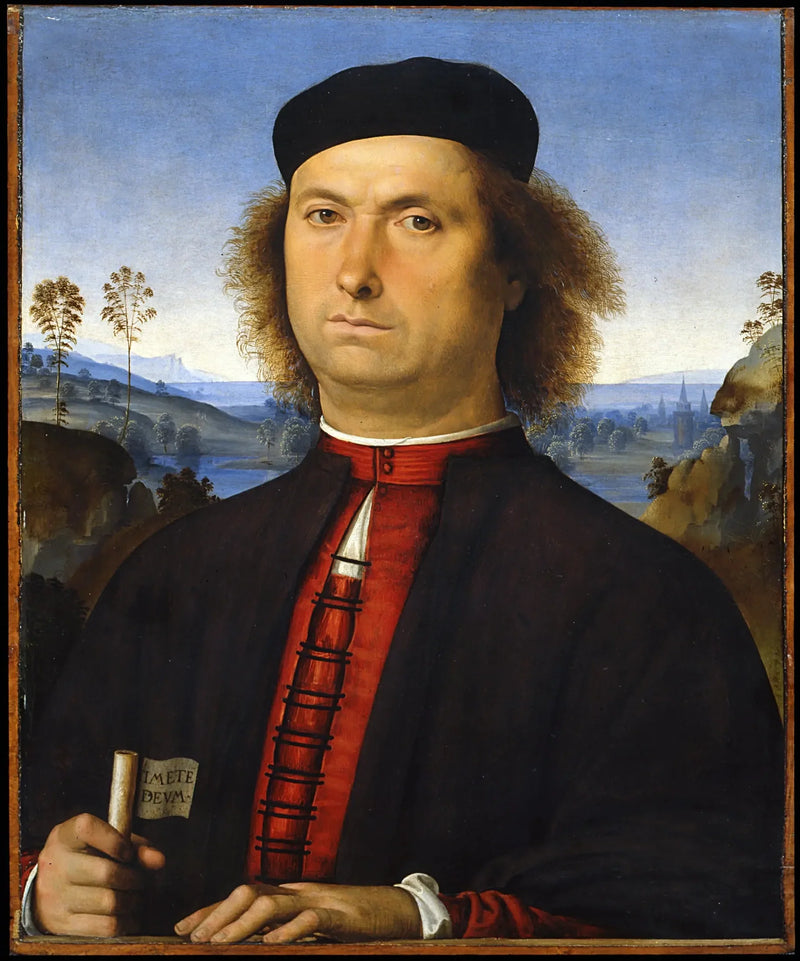 ภาพเหมือนของ Francesco delle Operare - Pietro Perugino