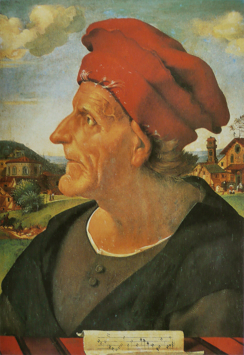 Portrait de Francesco Giamberti da Sangallo - Piero di Cosimo image 1 reproduction d’œuvre d’art à l’huile