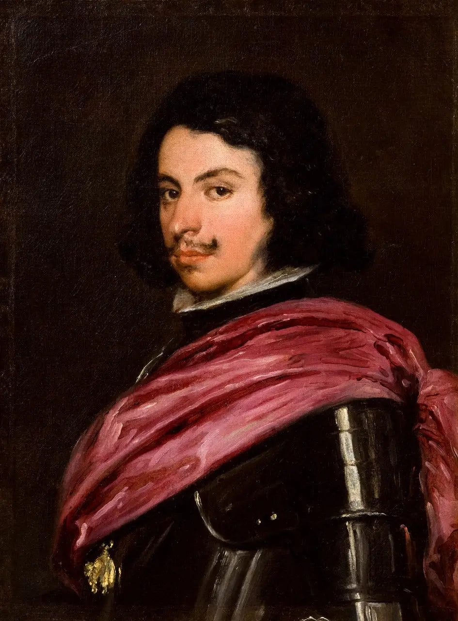 Portrait de François Ier d'Este - Diego Velázquez image 1 copie de tableau peinte à la main