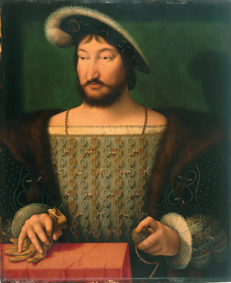 ภาพเหมือนของฟรองซัวส์ที่ 1 กษัตริย์แห่งฝรั่งเศส - Joos van Cleve