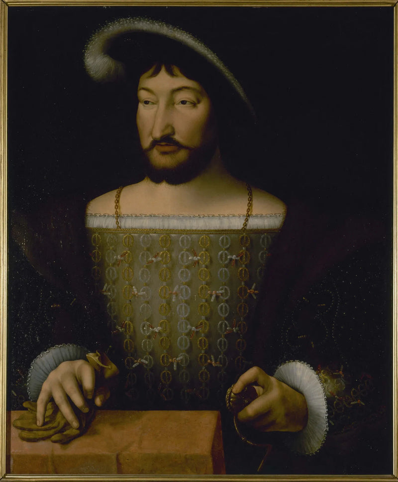 ภาพเหมือนของฟรองซัวส์ที่ 1 กษัตริย์แห่งฝรั่งเศส - Joos van Cleve