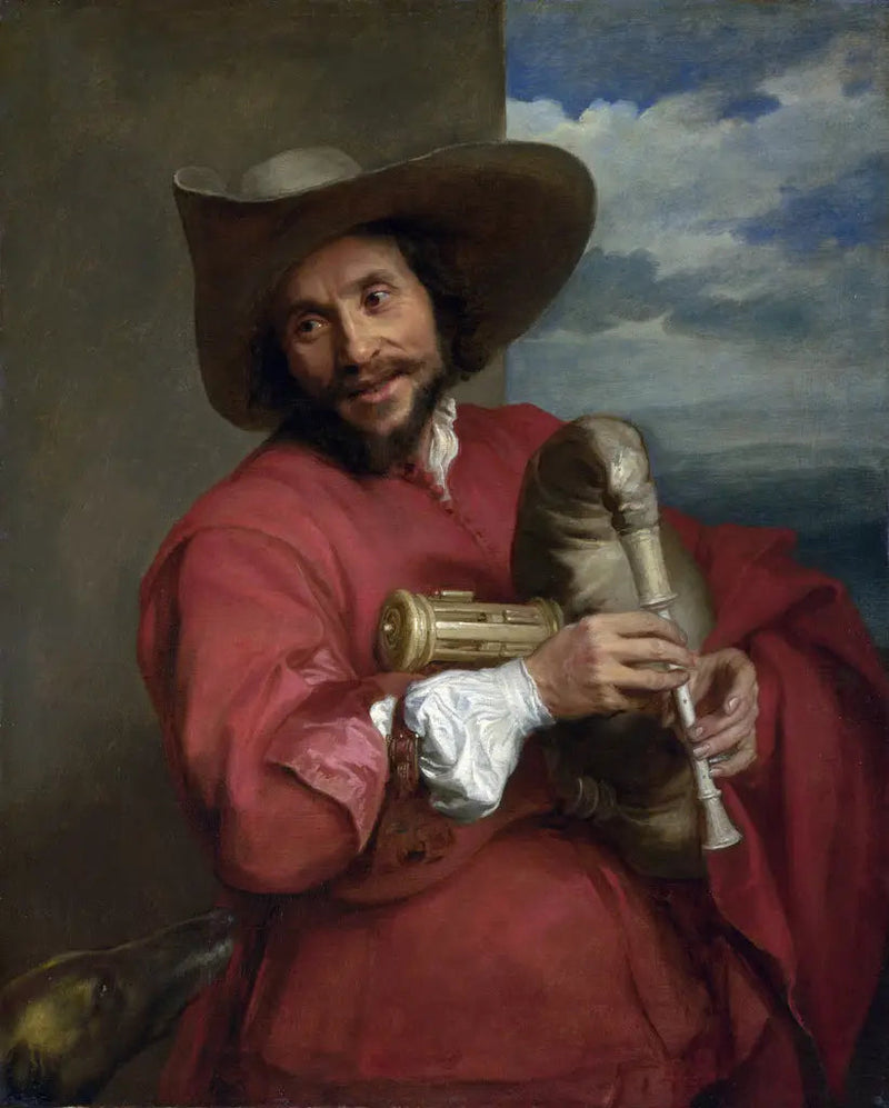 ภาพเหมือนของ François Langlois หรือ Chartres หรือ Ciartres - Antoine van Dyck