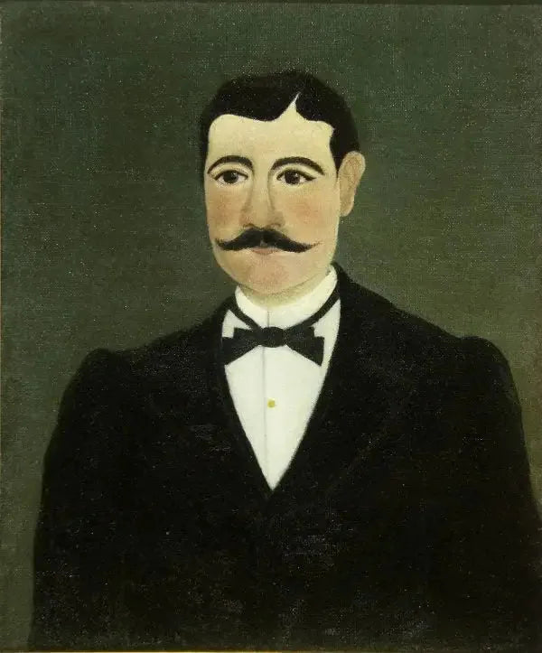 ภาพเหมือนของ Frumence Biche ในชุดสุภาพ - Henri Rousseau