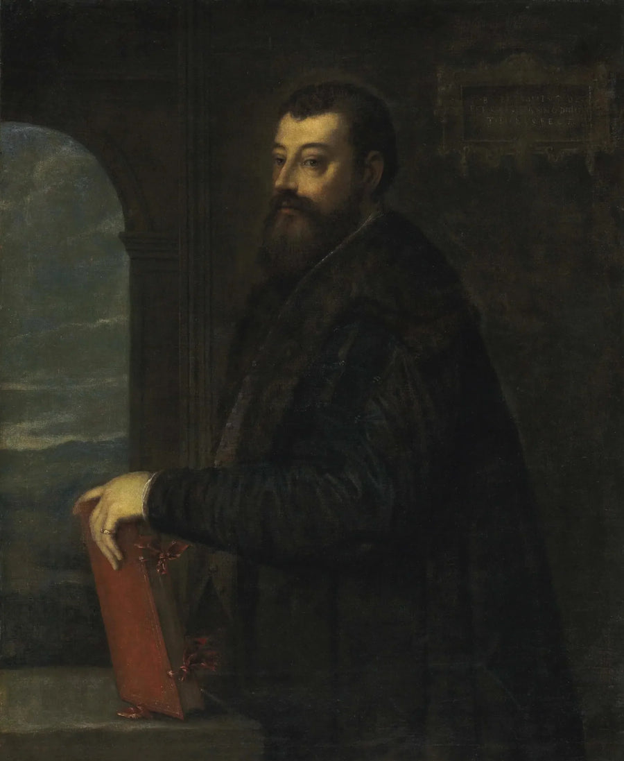 ภาพเหมือนของ Gabriele Giolito de' Ferrari - Titian