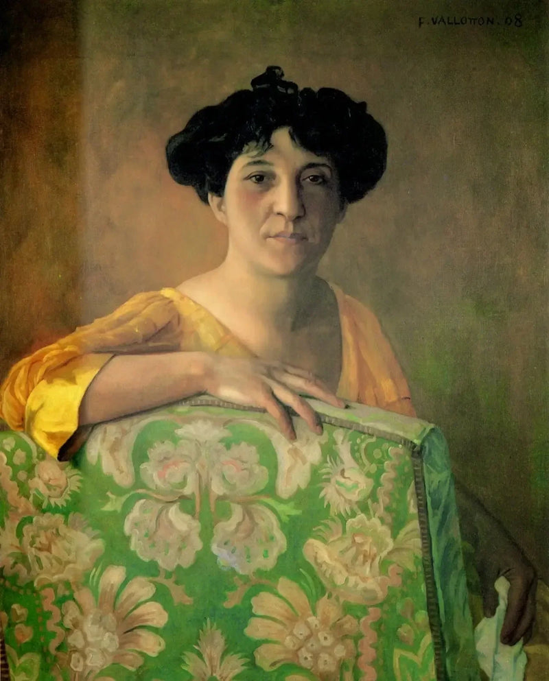 ภาพเหมือนของ Gabrielle Vallotton - Félix Vallotton