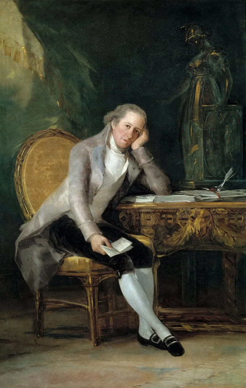ภาพเหมือนของ Gaspar Melchor de Jovellanos - Francisco de Goya