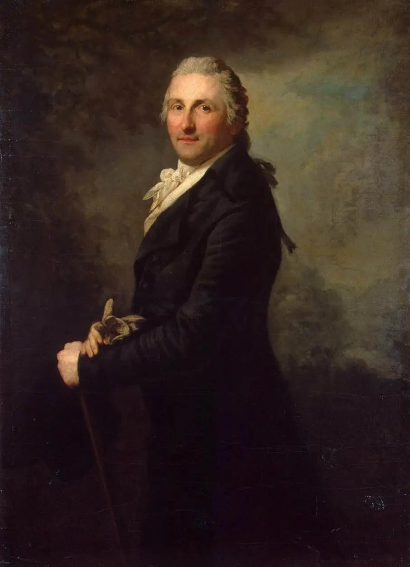ภาพเหมือนของ Georg Leopold Goguel - Anton Graff