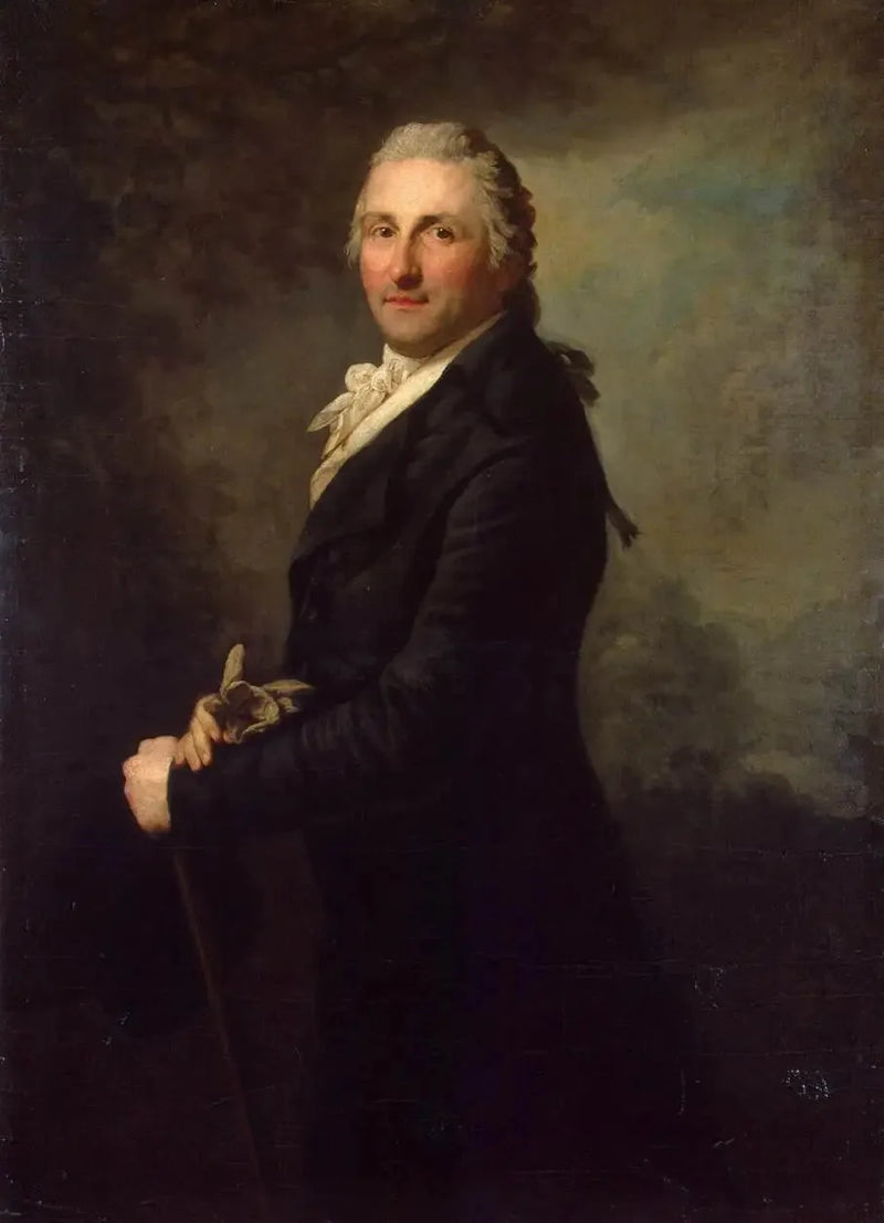 ภาพเหมือนของ Georg Leopold Goguel - Anton Graff