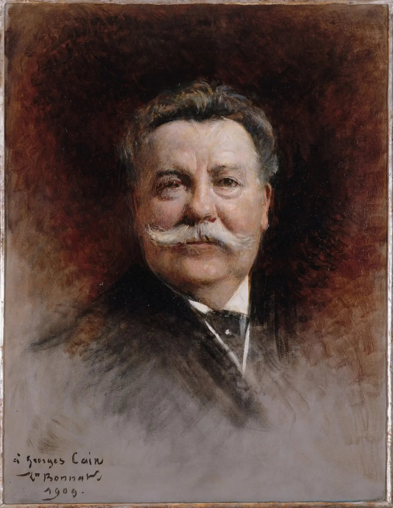 ภาพเหมือนของ Georges Cain (1853-1919), จิตรกรและนักเขียน - เลออง บอนนัต