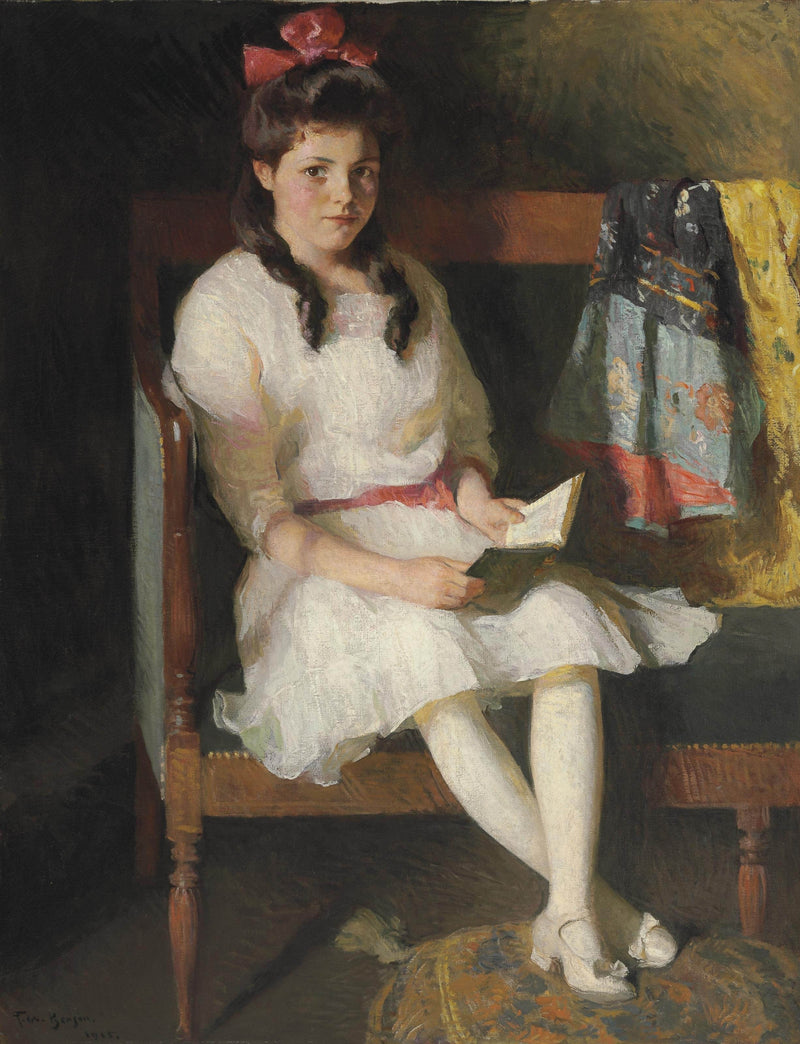 ภาพเหมือนของ Gertrude Russell - Frank Weston Benson