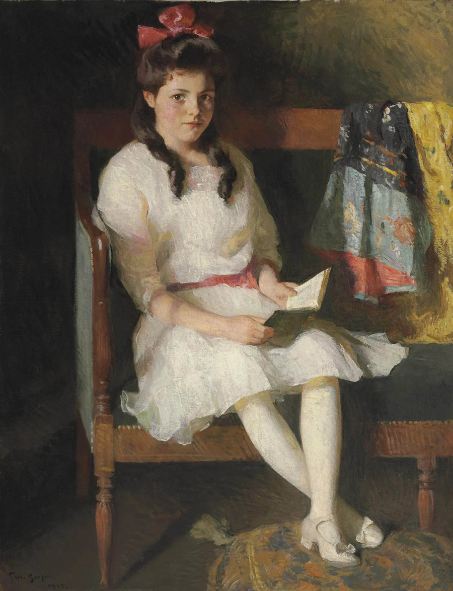 ภาพเหมือนของ Gertrude Russell - Frank Weston Benson