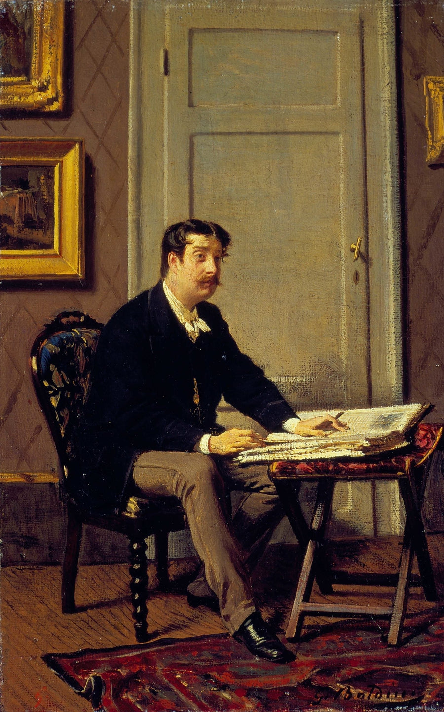ภาพเหมือนของ Giorgio Sevieri - Giovanni Boldini
