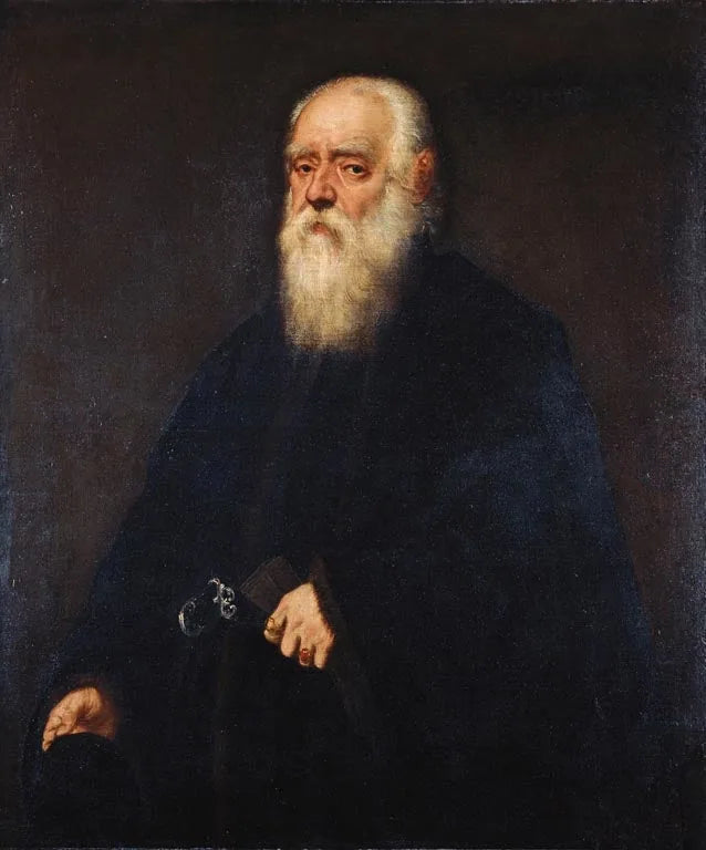 ภาพเหมือนของ Girolamo Pozzo - Jacopo Tintoretto