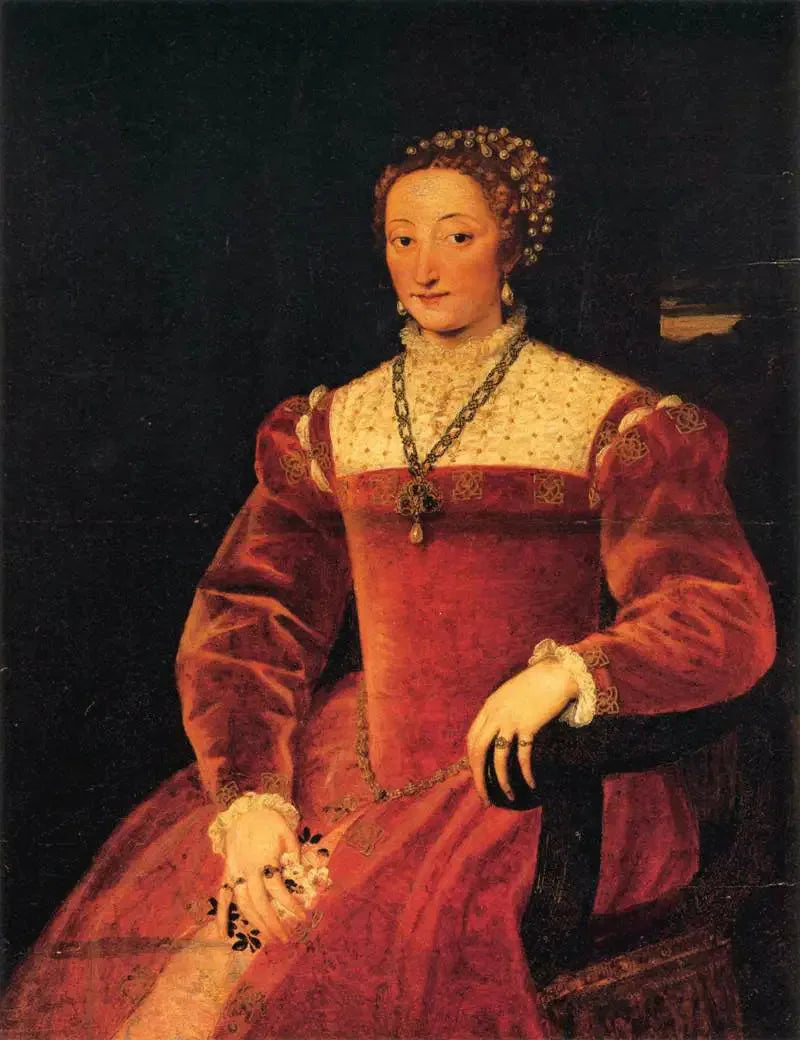 ภาพเหมือนของ Giulia Varano - Titian