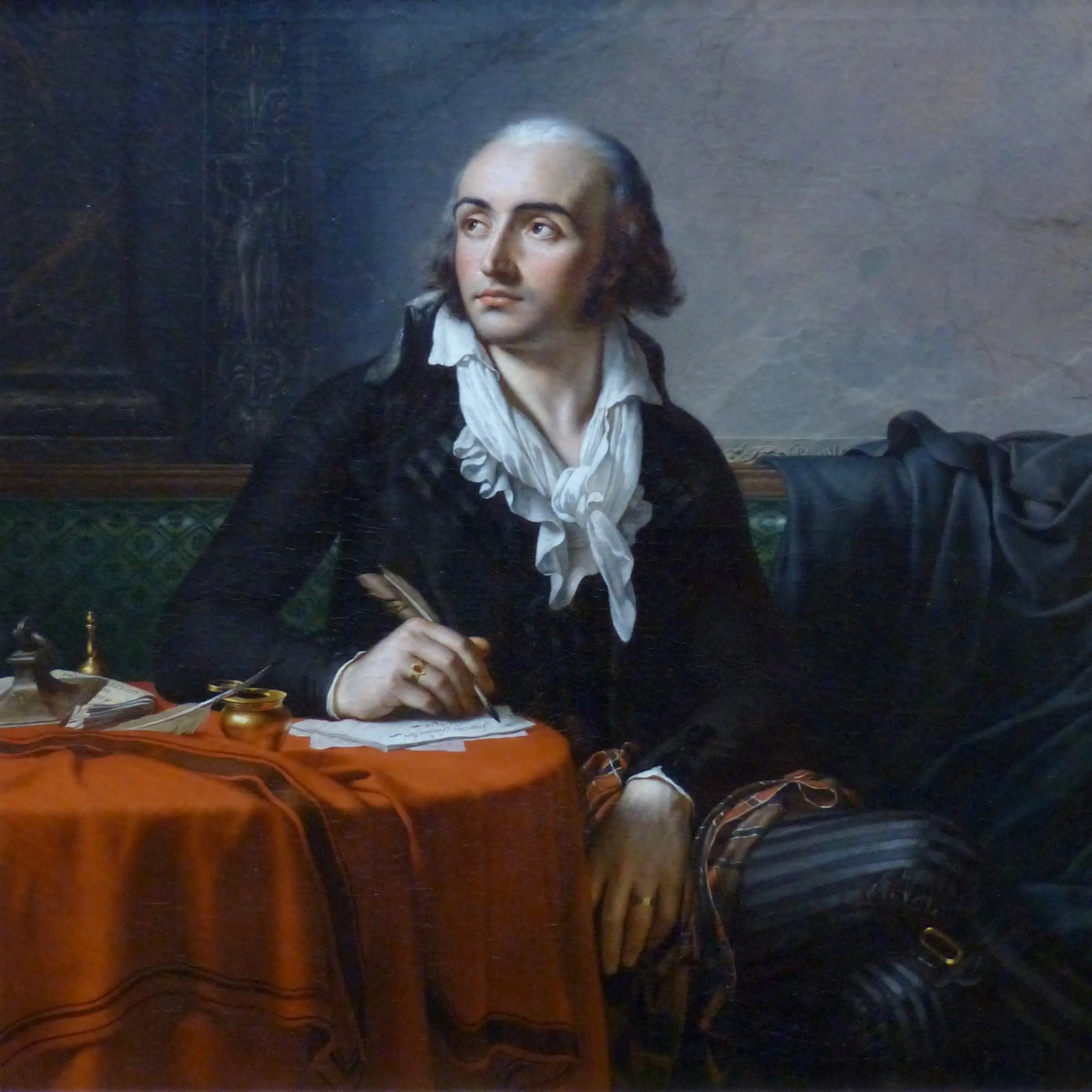 Portrait de Giuseppe Fravega - Anne-Louis Girodet - Alpha Reproduction