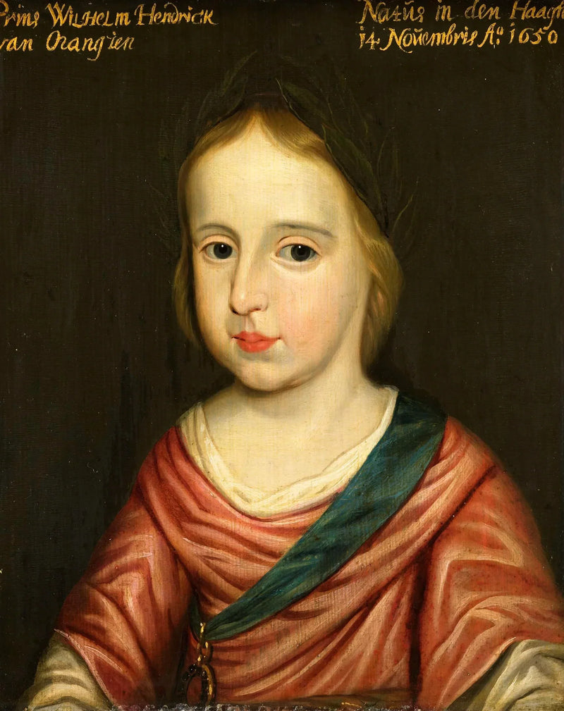 ภาพเหมือนของกิลเลอม์ที่ 3 (1650-1702), เจ้าชายออเรนจ์ - เกอริตต์ แวน ฮอนทอร์สต์