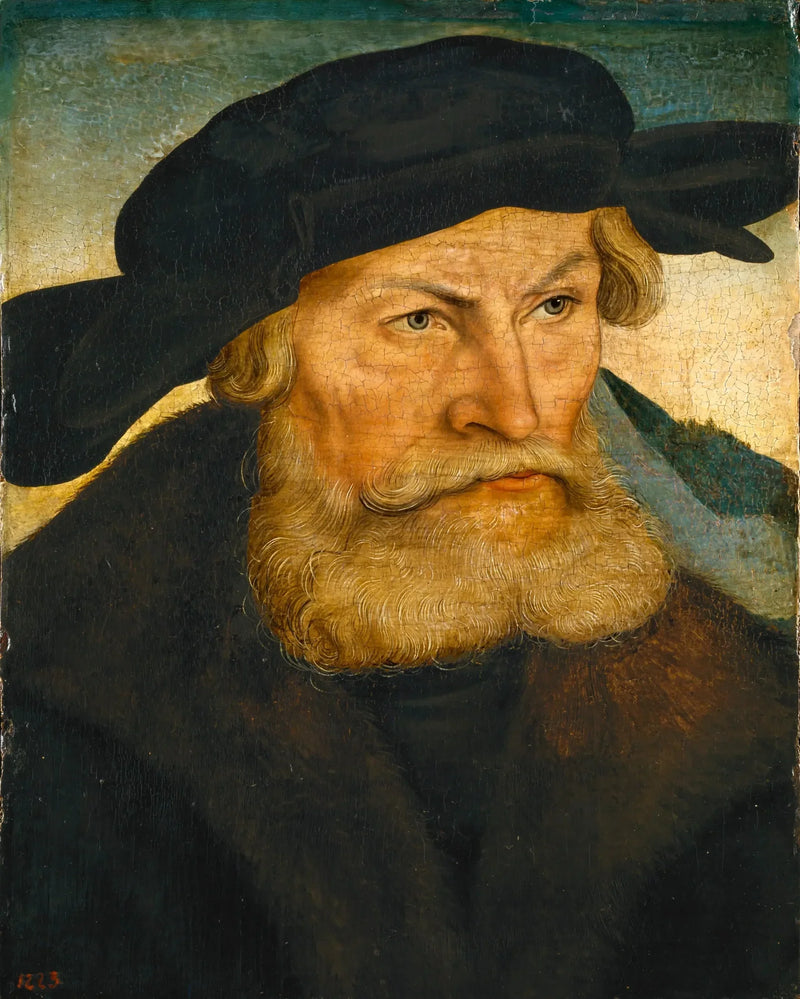 ภาพเหมือนของ Henri le Pieux - Lucas Cranach the Elder