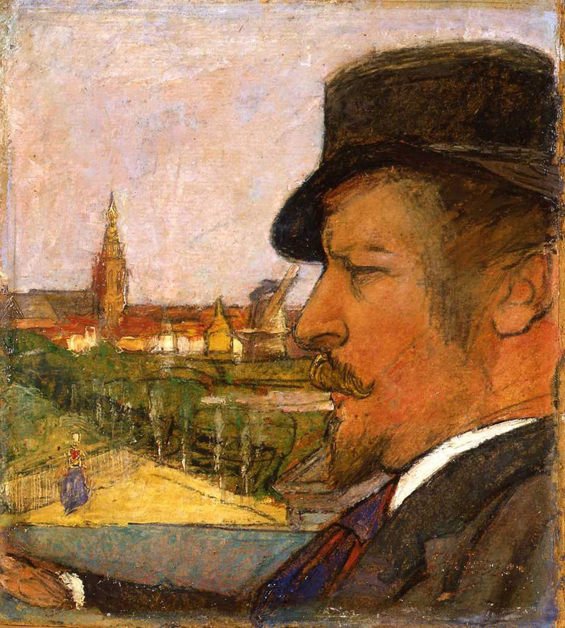 ภาพเหมือนของ Hidde Nijland - Jan Toorop