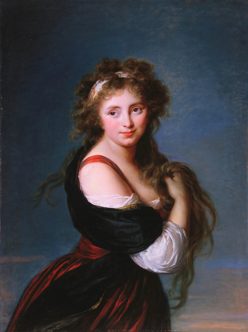 ภาพเหมือนของ Hyacinthe Gabrielle Roland - เอลิซาเบธ วิเก่ เลอ บรุน