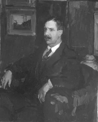 ภาพเหมือนของ J.M.P. Glerum - Isaac Israëls