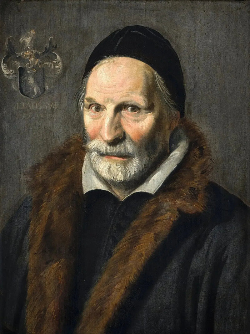 ภาพเหมือนของ Jacobus Zaffius - Frans Hals