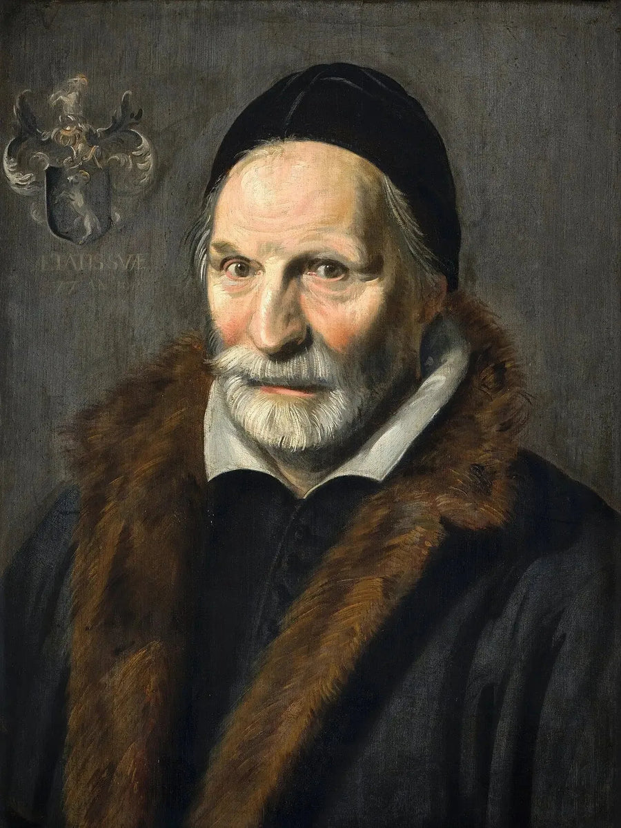 ภาพเหมือนของ Jacobus Zaffius - Frans Hals