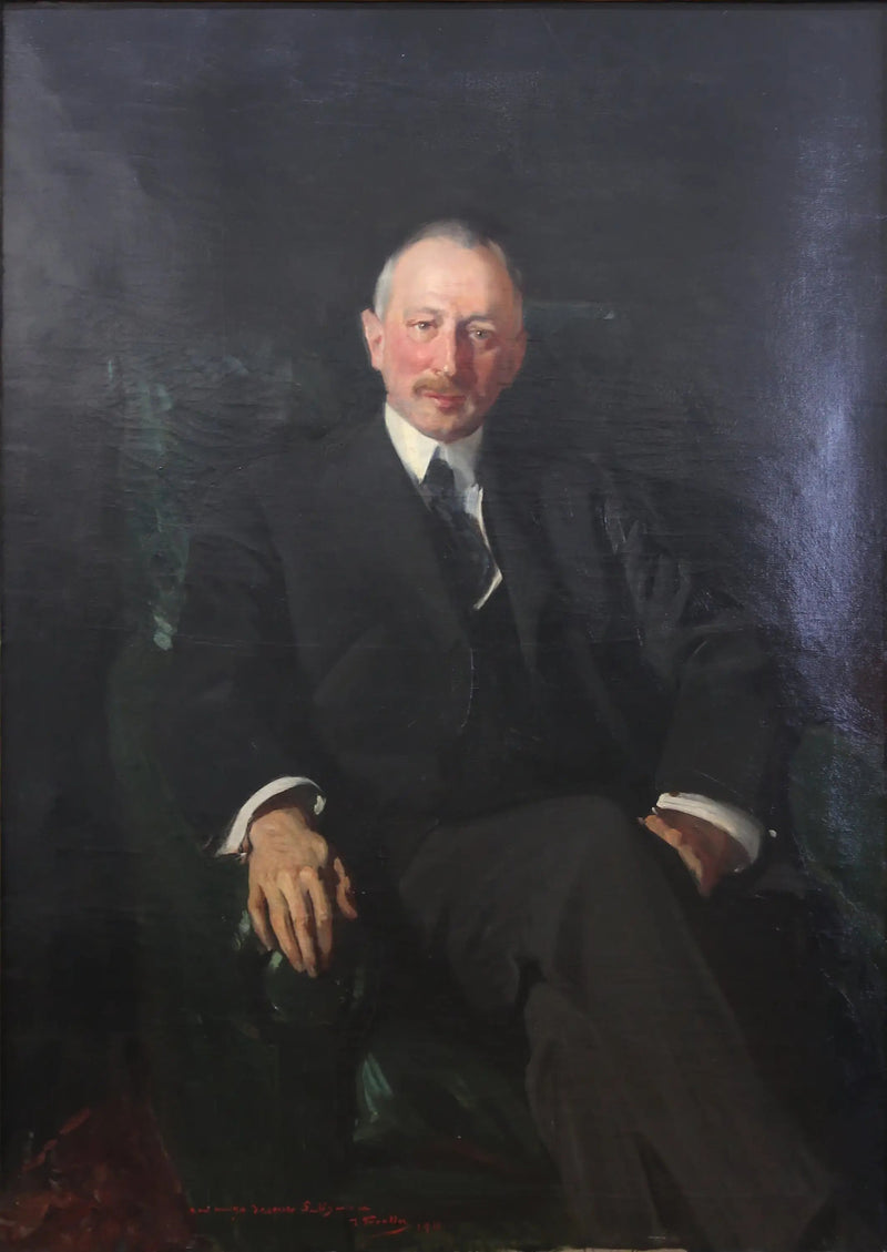 ภาพเหมือนของ Jacques Seligmann - Joaquín Sorolla