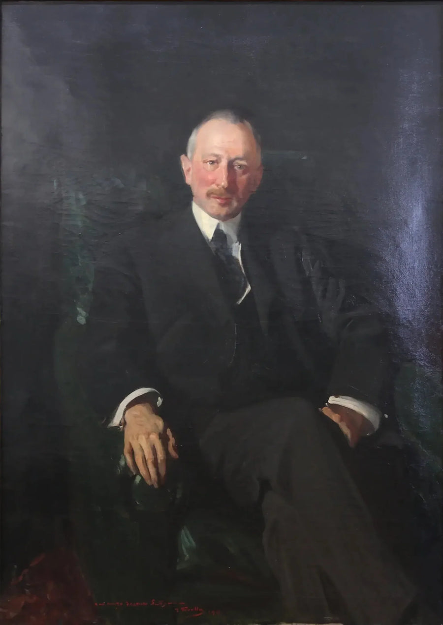 ภาพเหมือนของ Jacques Seligmann - Joaquín Sorolla