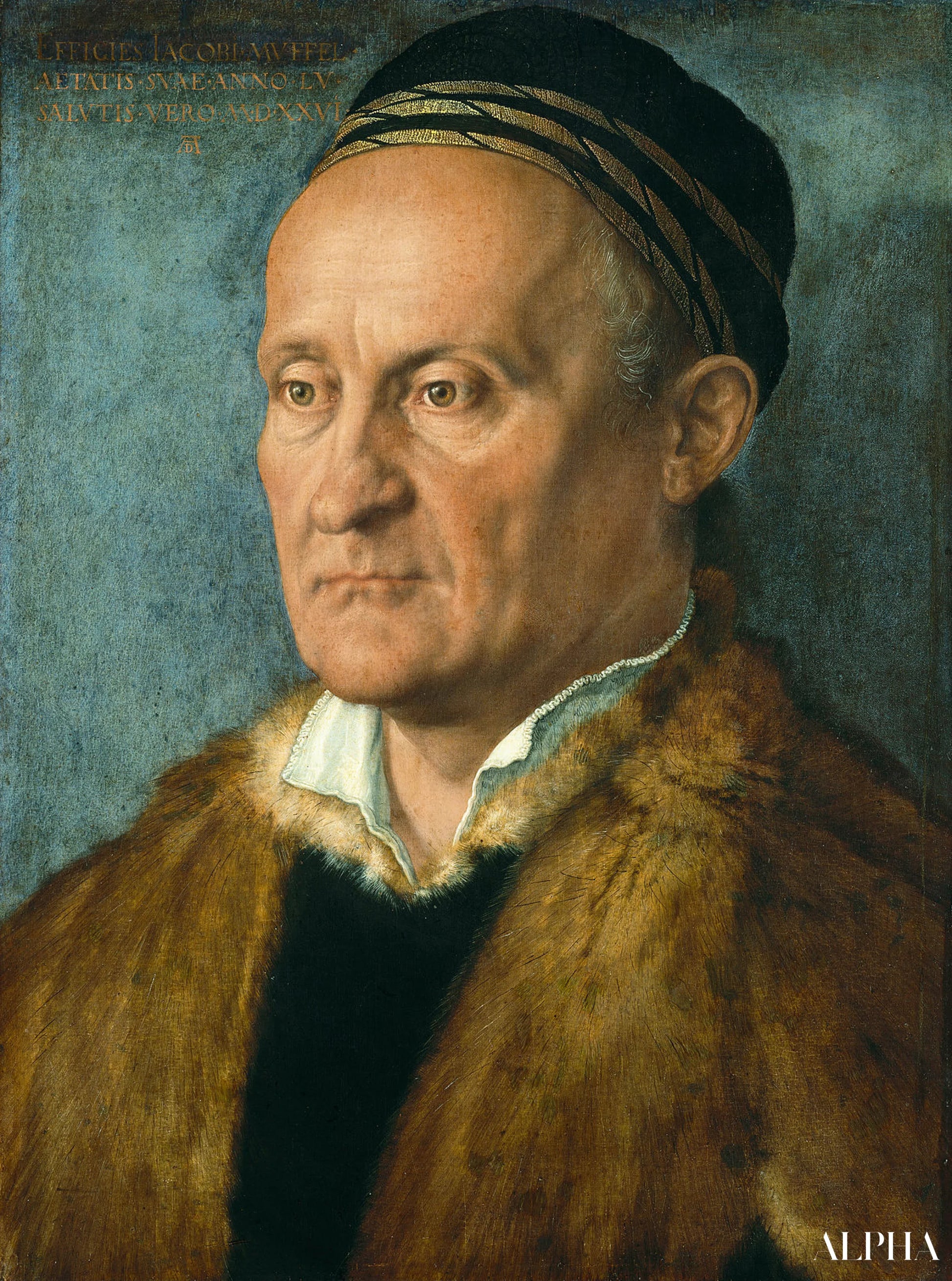 Portrait de Jakob Muffel - Albrecht Dürer - Reproductions de tableaux et peintures haut de gamme