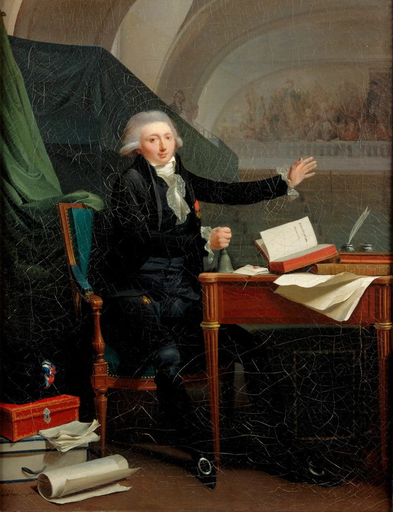 ภาพเหมือนของแจน แอนโธนี ดาเวอร์ฮูลต์ (1756-1792) - หลุยส์-เลอปอลด์ บอยลี
