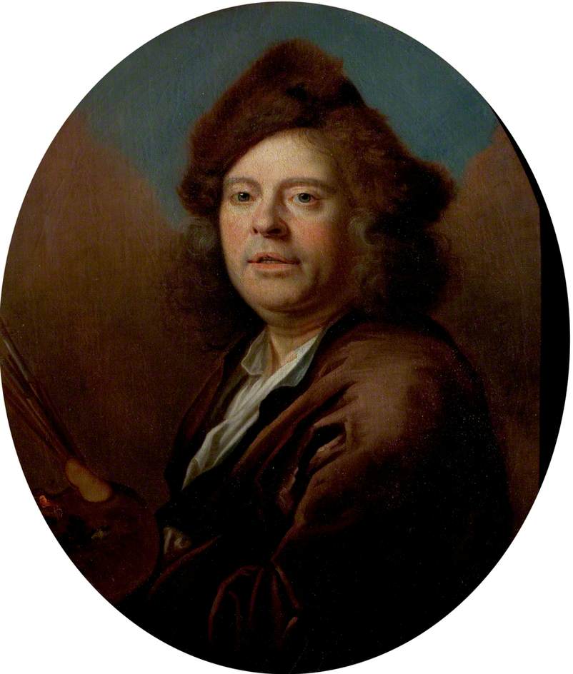 Portrait de Jan Siberechts (1627-1703) - Nicolas de Largillière image 1 reproduction de peinture à l’huile