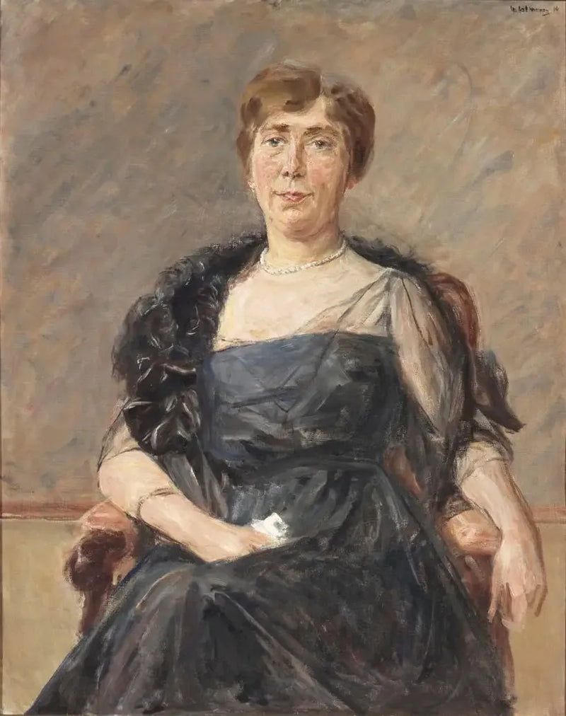 ภาพเหมือนของ Jeanette Cornelia A. Onnes van Nijenrode-Cockuijt (1883-1936) - Max Liebermann