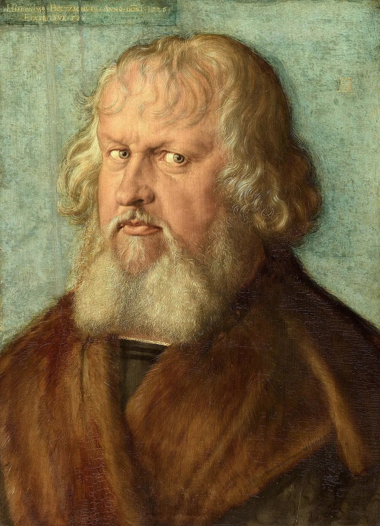 Portrait de Jérôme Holzschuher - Albrecht Dürer image 1 copie de tableau peinte à la main