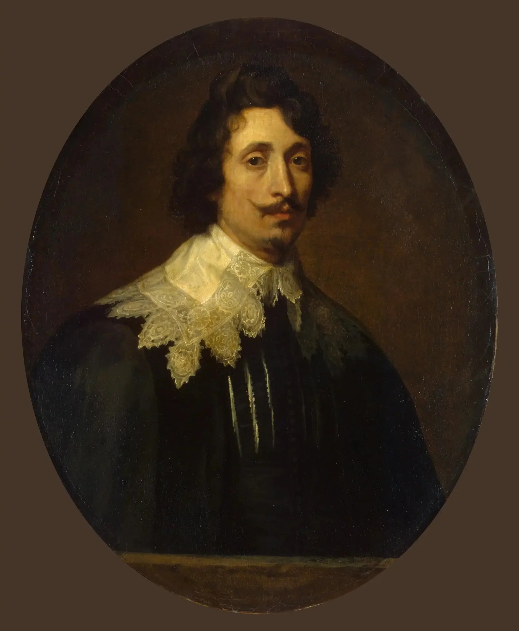 Portrait de jeune homme - Antoine van Dyck image 1 tableau peint à l’huile sur toile
