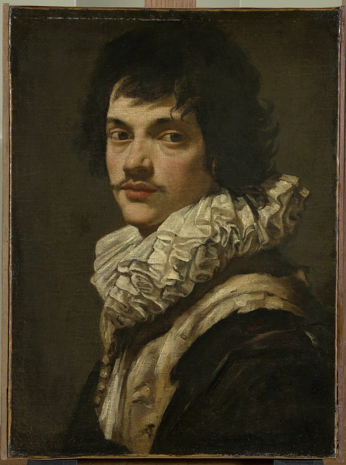Portrait de jeune homme - Simon Vouet image 1 reproduction réalisée par Alpha Reproduction